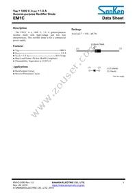 EM 1CV0 Datasheet Cover