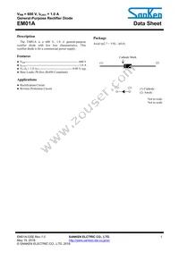 EM01AW Datasheet Cover