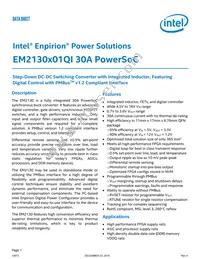 EM2130L01QI Datasheet Cover