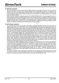 EM68A16CBQC-25IH Datasheet Page 20