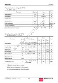 EMB11FHAT2R Datasheet Page 2