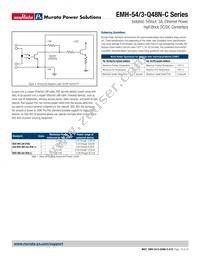 EMH-54/3-Q48N-C Datasheet Page 14