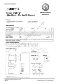 EMH2314-TL-H Datasheet Cover