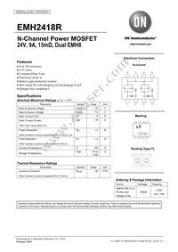 EMH2418R-TL-H Datasheet Cover