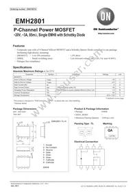 EMH2801-TL-H Datasheet Cover