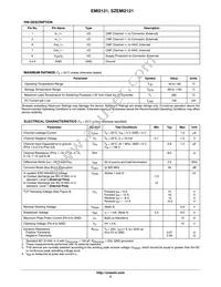 EMI2121MTTAG Datasheet Page 2