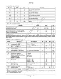 EMI4192MTTAG Datasheet Page 2