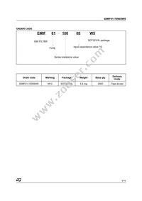 EMIF01-10005W5 Datasheet Page 9