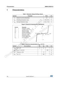 EMIF02-SPK01C2 Datasheet Page 2