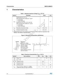 EMIF03-SIM06F3 Datasheet Page 2