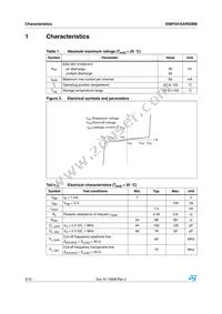 EMIF04-EAR02M8 Datasheet Page 2