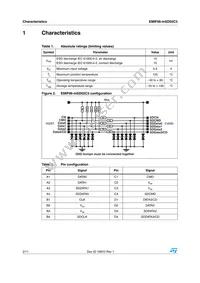 EMIF06-MSD02C3 Datasheet Page 2