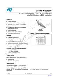 EMIF06-MSD03F3 Datasheet Cover