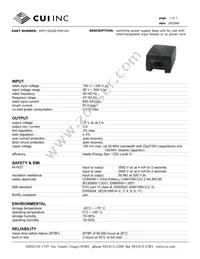 EMT150200-P5P-KH Datasheet Cover
