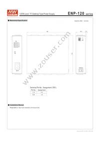 ENP-120-12 Datasheet Page 4