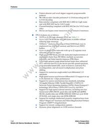 EP1SGX10CF672C7GA Datasheet Page 4