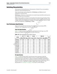 EP3SE260F1152C4N Datasheet Page 23