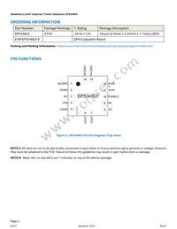 EP5348UI Datasheet Page 2