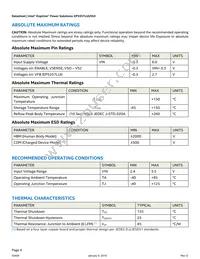 EP5357HUI Datasheet Page 4