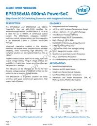 EP5358LUA Datasheet Cover