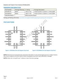 EP5358LUA Datasheet Page 2