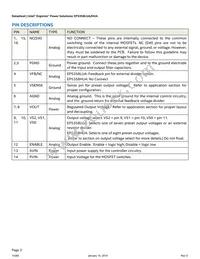 EP5358LUA Datasheet Page 3