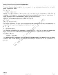 EP5358LUA Datasheet Page 23