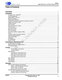 EP7311M-IBZ Datasheet Page 3