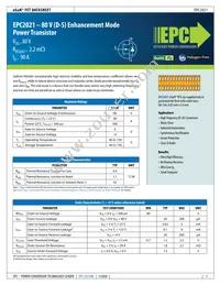 EPC2021ENGR Datasheet Cover