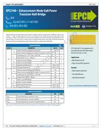 EPC2100 Datasheet Cover