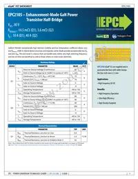 EPC2105ENG Datasheet Cover