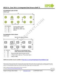 EPC2115ENGRT Datasheet Page 7