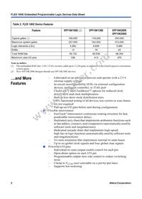 EPF10K50SFC484-2XB Datasheet Page 2