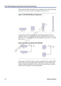 EPF10K50SFC484-2XB Datasheet Page 14