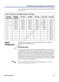 EPF8820ATC144-4N Datasheet Page 23