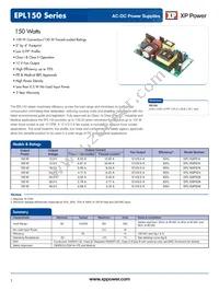 EPL150PS36 Datasheet Cover