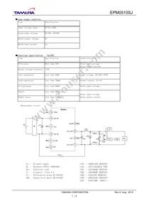 EPM0510SJ Datasheet Cover