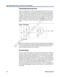 EPM7256SRC208-7ES Datasheet Page 14