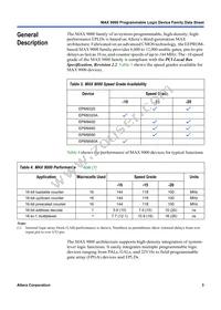 EPM9560RC240-15YY Datasheet Page 3