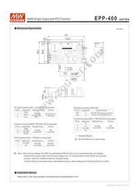 EPP-400-15 Datasheet Page 4