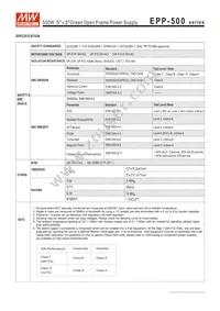 EPP-500-54 Datasheet Page 3