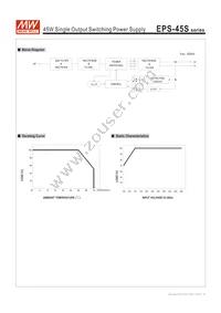 EPS-45S-3.3 Datasheet Page 3