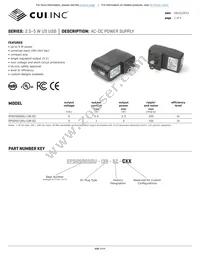 EPS050100U-I38-SZ Datasheet Cover