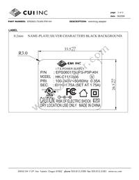 EPS090120UPS-P5P-KH Datasheet Page 2