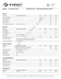 EPS240050UPS-P5P-KH Datasheet Page 2