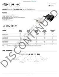 EPSA240025UW-P6RP-SZ Datasheet Cover