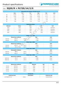 EQ20/R-3F46 Datasheet Page 2