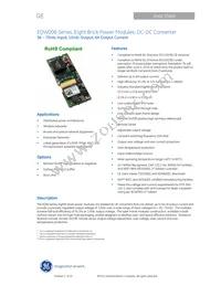 EQW006A0B1Z Datasheet Cover