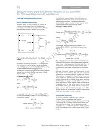 EQW006A0B1Z Datasheet Page 10