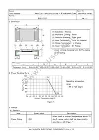 ERJ-1TYF104U Datasheet Page 2